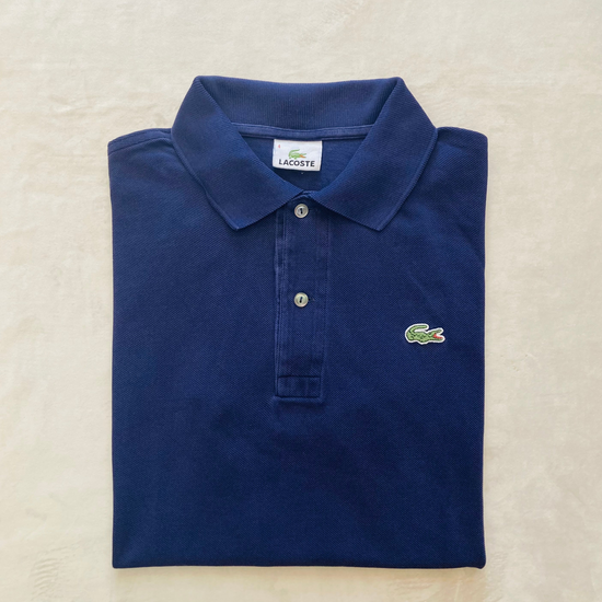Lacoste polo blu 90s Alice In Vintage