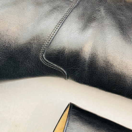 Boots 70s pelle n 36 Alice In Vintage