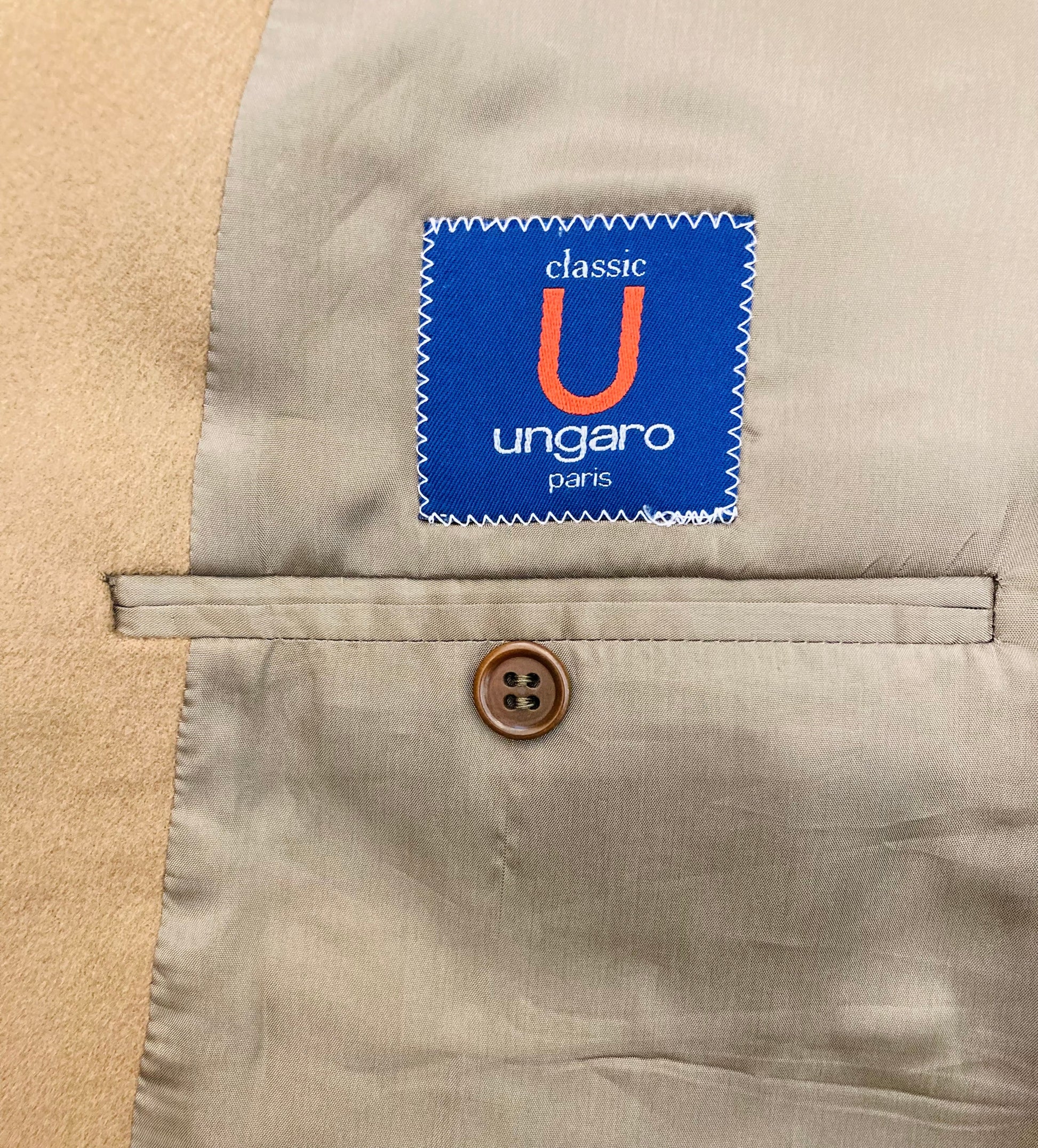 Ungaro blazer 90s tessuto Loro Piana Alice In Vintage