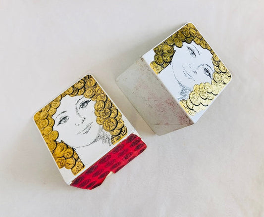 Fornasetti fermalibri 60s Alice In Vintage